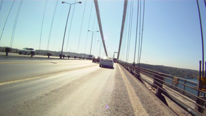 Over the Bosporus bridge to Asia